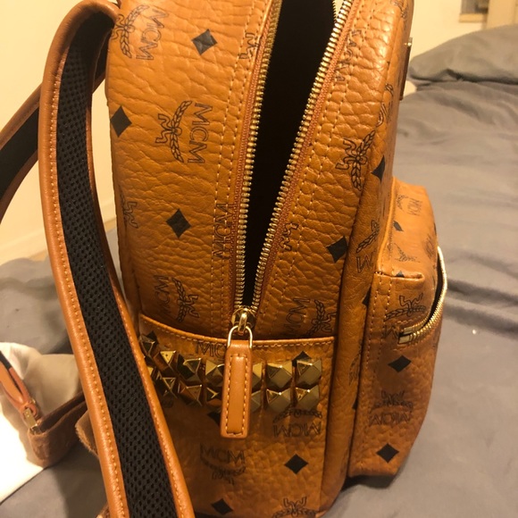 MCM Stark Side Stud Small Backpack - Picture 7 of 10